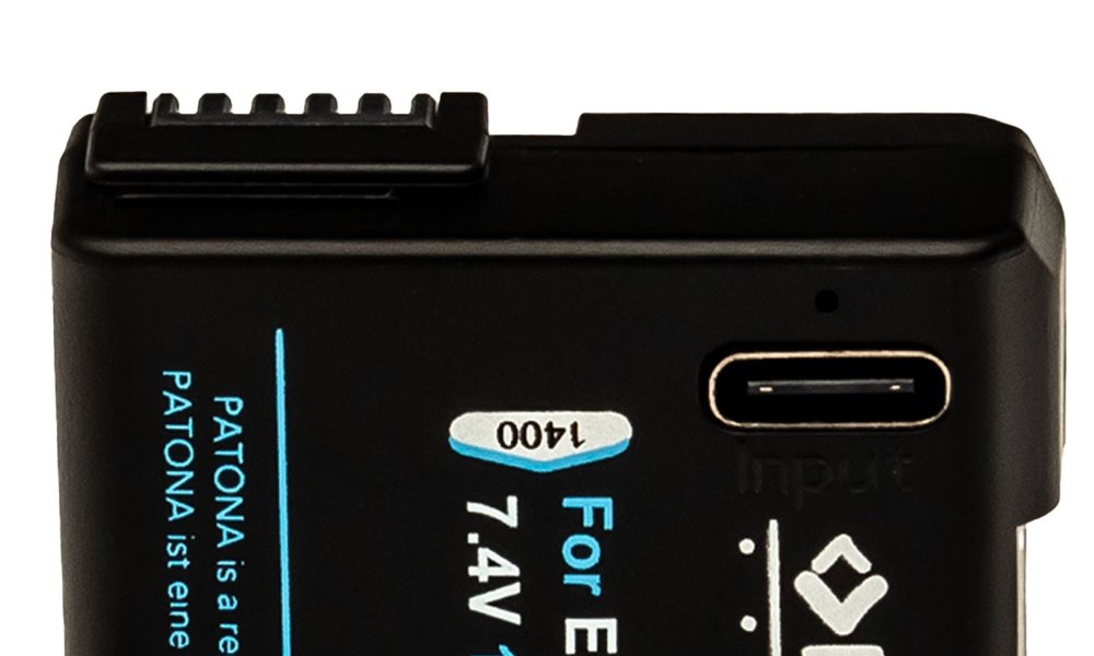 PATONA baterie pro foto Nikon EN-EL14/EN-EL14A 1030mAh Li-Ion Platinum USB-C nabíjení