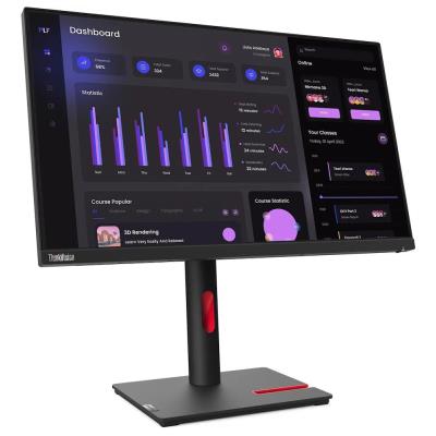 Lenovo T24i-30/ 23,8" IPS/ 1920x1080/ 16:9/ 250cd/m2cmd/ 1000:1 / 4ms/ HDMI/ VGA/ DP/ USB/ VESA/ PIVOT/ černý