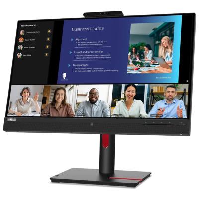 Lenovo T24v-30/ 23,8" IPS/ 1920x1080/ 16:9/ 250cd/m2cmd/ 1000:1 / 4ms/ HDMI/ VGA/ DP/ USB/ VESA/ PIVOT/ černý
