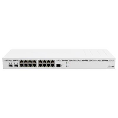 Mikrotik CloudCoreRouter CCR2004-16G-2S+, 4x 1700MHz, 4GB RAM, 16x GbE, 2x SFP+, Dual PSU, L6