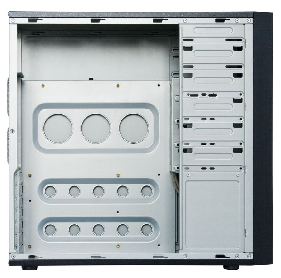 CHIEFTEC MidT CQ-01B-U3-OP / 2x USB 3.0/ bez zdroje/ černý