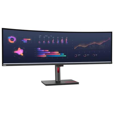 Lenovo P49w-30/ 49" IPS,prohnutý/ 5120x1440/ 32:9/ 350cd/m2 cmd/ 2000:1 / 4ms/ HDMI/ DP/ USB/ RJ45/ VESA/ černý
