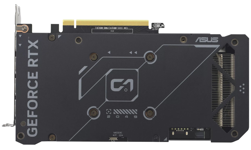 ASUS DUAL RTX 4060 08G-EVO / PCI-E / 8GB GDDR6 / 3x DP / HDMI /