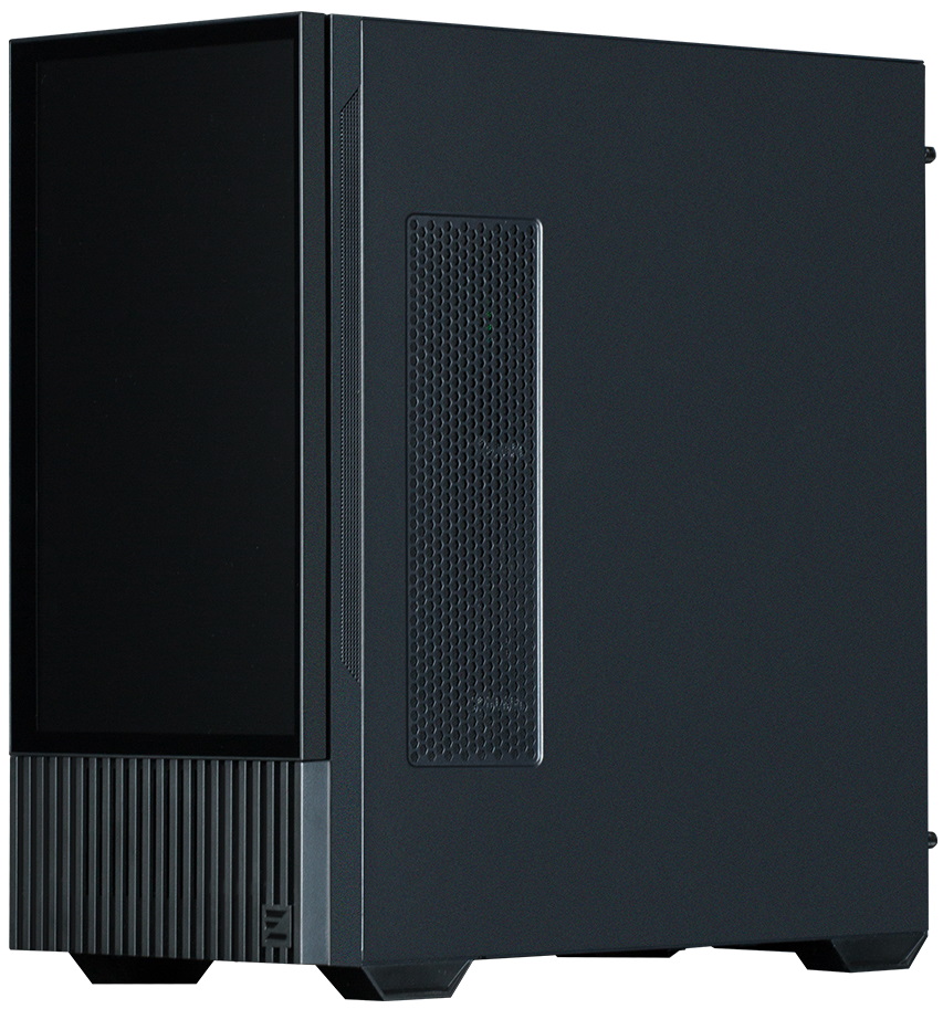 Zalman skříň Z10 DS / Middle Tower / 3x120mm fan / 2x USB 3.0 / USB-C / odnímatelný 15.6 displej / tvrzené sklo / černá