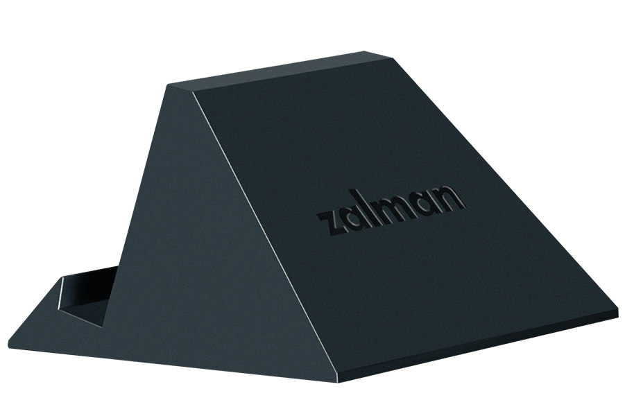 Zalman skříň Z10 DS / Middle Tower / 3x120mm fan / 2x USB 3.0 / USB-C / odnímatelný 15.6 displej / tvrzené sklo / černá