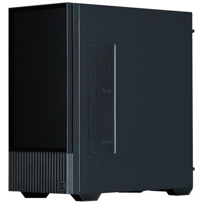 Zalman skříň Z10 DS / Middle Tower / 3x120mm fan / 2x USB 3.0 / USB-C / odnímatelný 15.6 displej / tvrzené sklo / černá