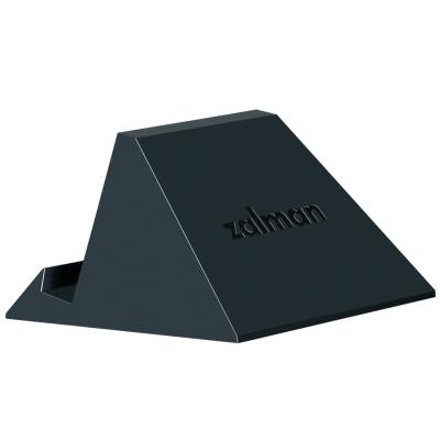 Zalman skříň Z10 DS / Middle Tower / 3x120mm fan / 2x USB 3.0 / USB-C / odnímatelný 15.6 displej / tvrzené sklo / černá
