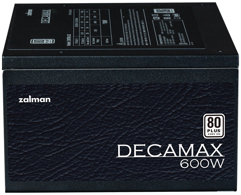 Zalman zdroj ZM600-LX3 / 600W / ATX / akt. PFC / 120mm ventilátor / 80Plus