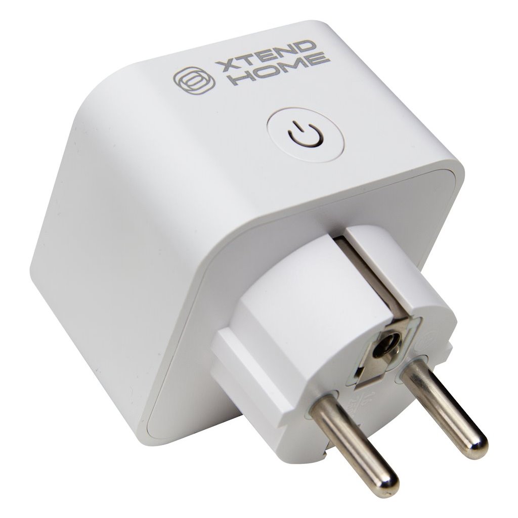 Xtend Home chytrá interní zásuvka, měření příkonu, správné spínání fáze, Tuya
