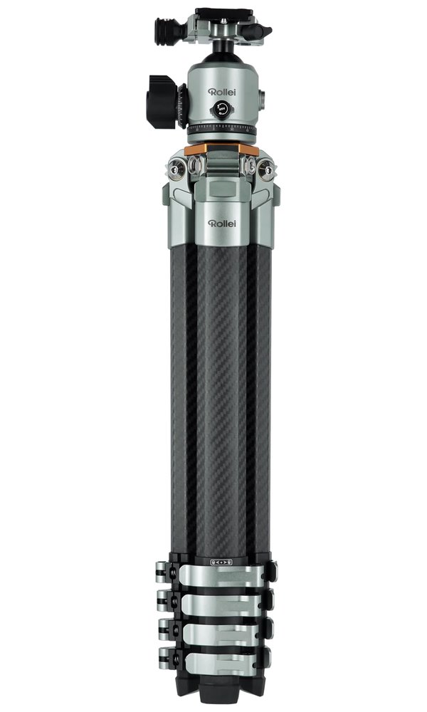 Rollei Stativ Lion Rock Traveler PRO/ Zátěž 20kg/ Vytažený 159 cm/ Karbon