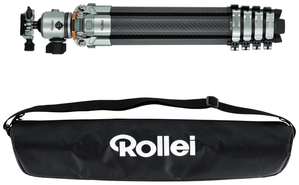 Rollei Stativ Lion Rock Traveler PRO/ Zátěž 20kg/ Vytažený 159 cm/ Karbon