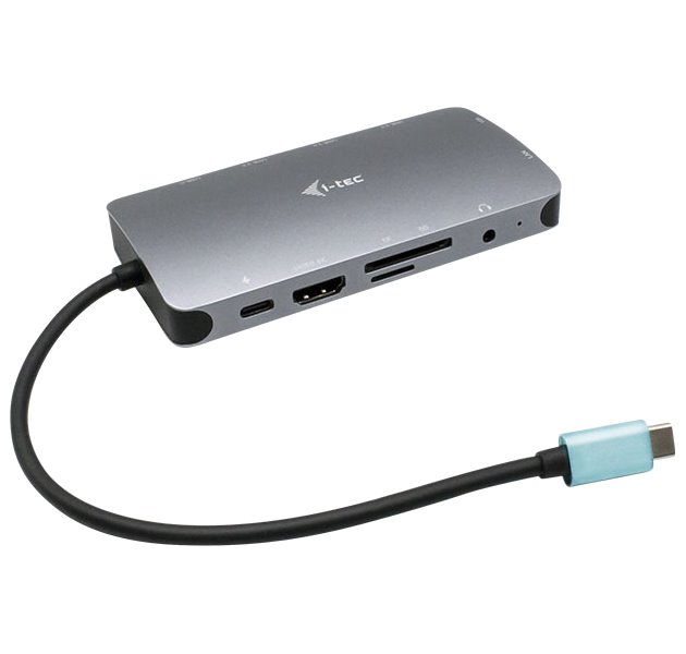 i-tec dokovací stanice USB-C Metal Nano Dock HDMI/VGA with LAN + Power Delivery 100W + nabíječka 100W (bundle)