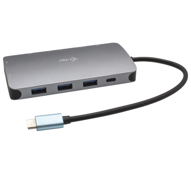 i-tec dokovací stanice USB-C Metal Nano Dock HDMI/VGA with LAN + Power Delivery 100W + nabíječka 100W (bundle)