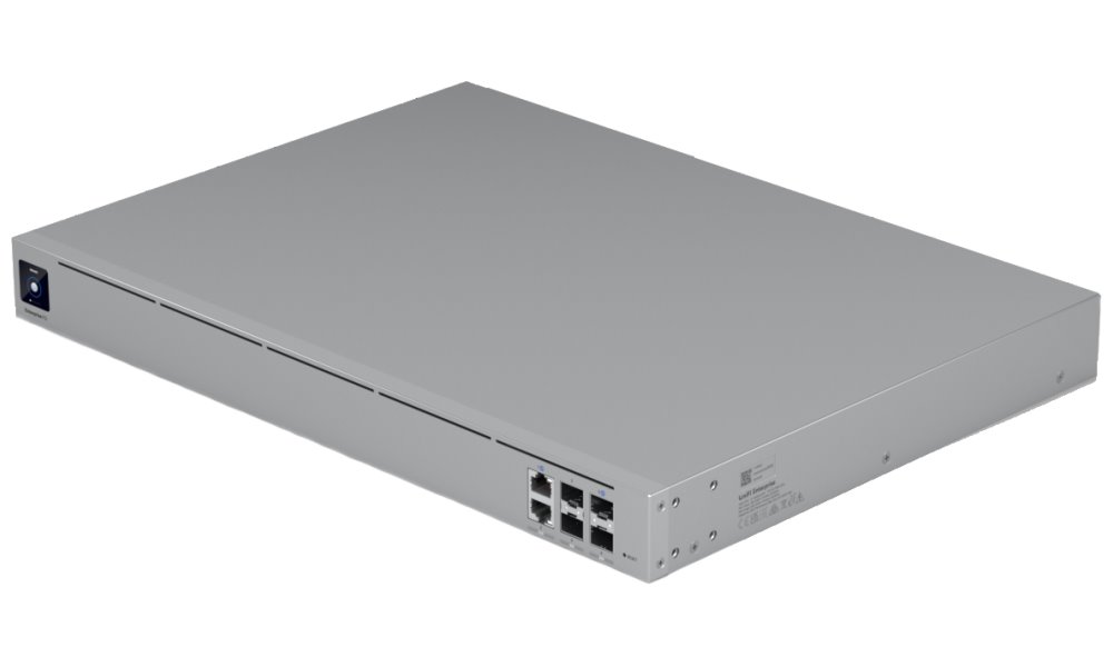 Ubiquiti UniFi Enterprise Fortress Gateway - Router, UniFi Network OS, NeXT AI, IDS/IPS, 2x 2.5GbE, 2x SFP+, 2x SFP28