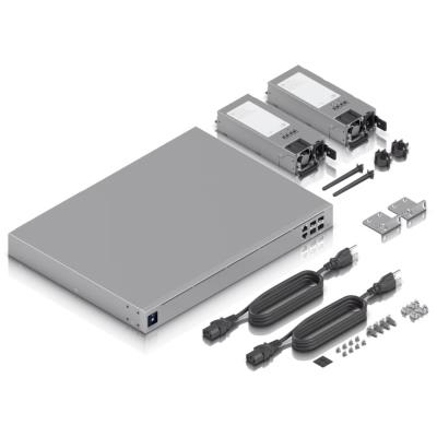 Ubiquiti UniFi Enterprise Fortress Gateway - Router, UniFi Network OS, NeXT AI, IDS/IPS, 2x 2.5GbE, 2x SFP+, 2x SFP28