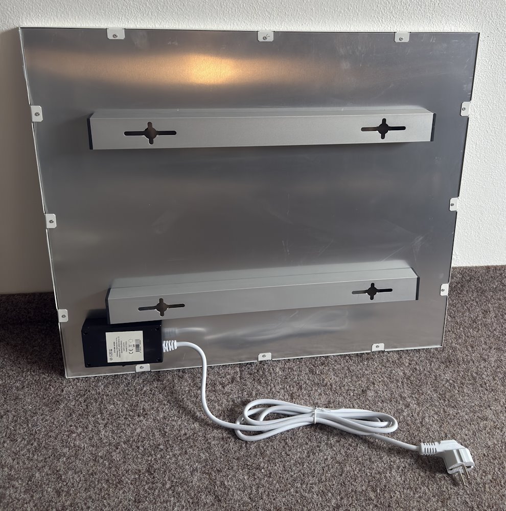 Xtend Home topný infra panel, bezrámový, 300W, 230V, bílý, Wi-Fi, Tuya