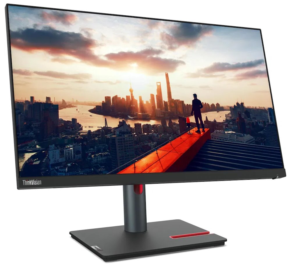Lenovo P24h-30/ 23,8" IPS/ 2560x1440/ 16:9/ 300cd/m2cmd/ 1000:1 / 4ms/ HDMI/ DP/ USB/ RJ45/ jack/ VESA/ PIVOT/ černý