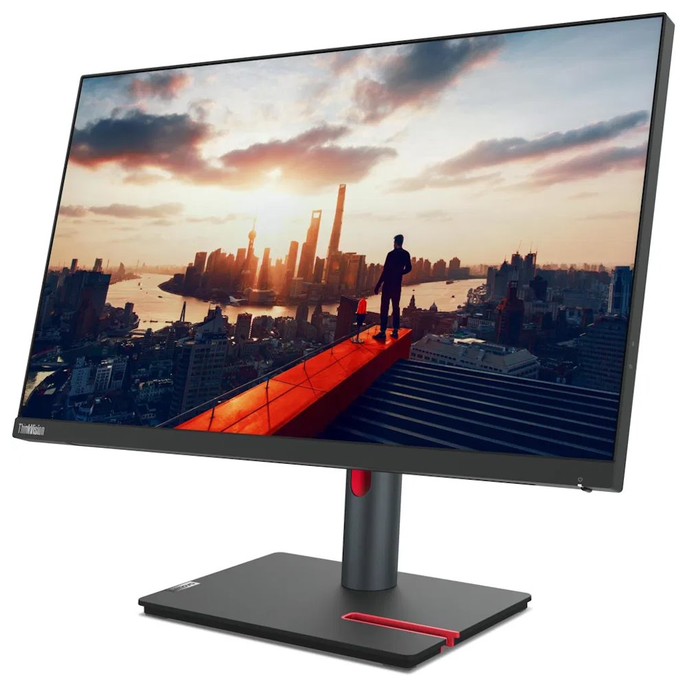 Lenovo P24h-30/ 23,8" IPS/ 2560x1440/ 16:9/ 300cd/m2cmd/ 1000:1 / 4ms/ HDMI/ DP/ USB/ RJ45/ jack/ VESA/ PIVOT/ černý