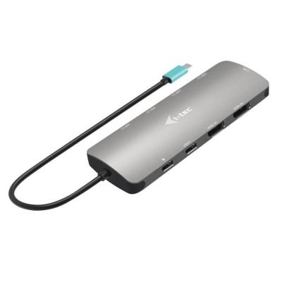 i-tec dokovací stanice USB-C Metal Nano 2x HDMI, Power Delivery 100W + univerzální nabíječka 100W (bundle)