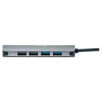 i-tec dokovací stanice USB-C Metal Nano 2x HDMI, Power Delivery 100W + univerzální nabíječka 100W (bundle)