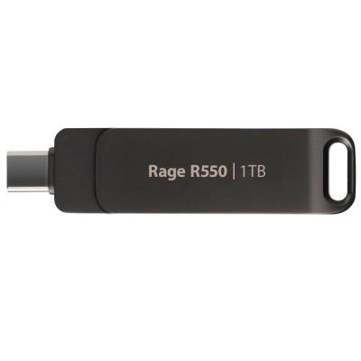 PATRIOT RAGE R550 1TB / USB Typ-A + USB Typ-C / USB 3.2 Gen 1 / šedá