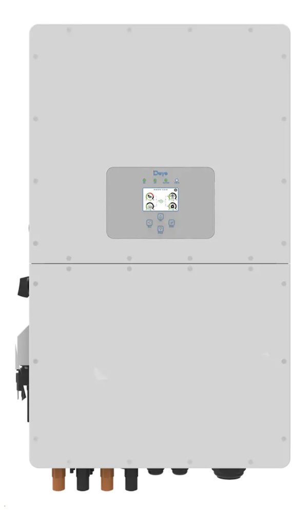 Solarmi SUN-50K-SG01HP3-EU-BM4 hybridní 50kW měnič s limiterem, třífázový 400V, HV, Deye