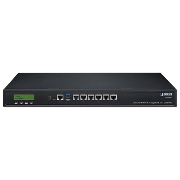 Planet NMS-AIOT Universal Network Management AIoT Application Server, 6x1Gb, 2x USB 3.0, LCD
