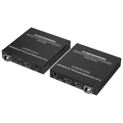 XtendLan HDMI přenos po optice, jedno vlákno, do 40km, SC konektor, 1080p, s IR přenosem ovládání, pár