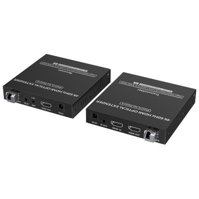 XtendLan HDMI přenos po optice, jedno vlákno, do 40km, SC konektor, 4k, s IR přenosem ovládání, pár