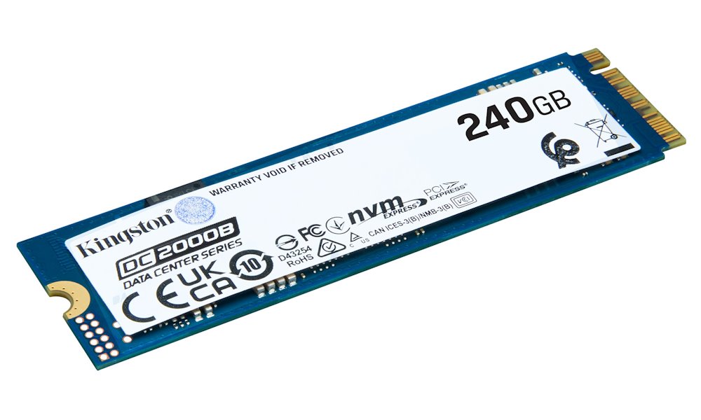 KINGSTON DataCenter DC2000B SSD 240GB / NVMe M.2 PCIe Gen4 / Interní / M.2 2280