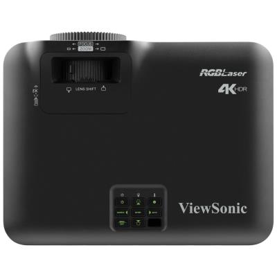 ViewSonic LX700-4K RGB/DLP laser/5200 RGB Laser Lumen/3000000:1/Repro/2xHDMI/USB/RS232/Xbox cert./černý