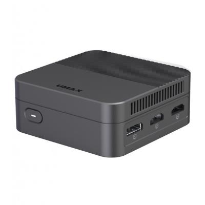 UMAX Mini PC U-Box N10 Plus/ N100/ 8GB/ 128GB SSD/ 2x HDMI/ DP/ 3x USB 3.0/ BT/ Wi-Fi/ 2x LAN/ W11 Pro