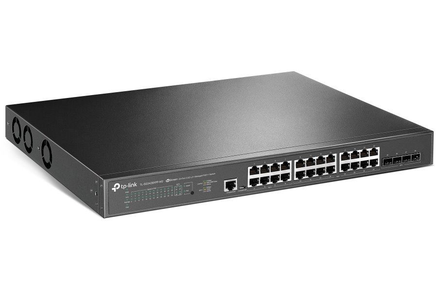 TP-Link SG3428XPP-M2 Switch 24x 2.5GLan/PoE+, 4x SFP+ 10G, 500W, Omada SDN