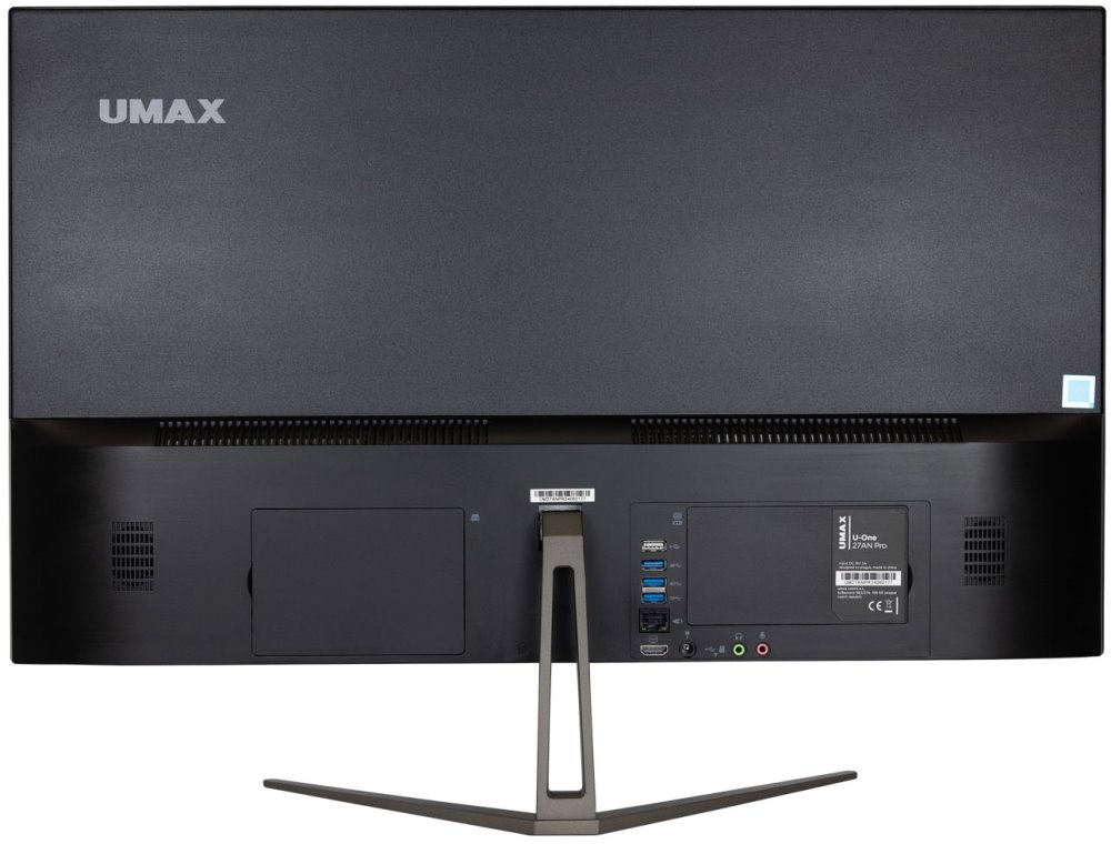 UMAX All-in-One U-One 27AN Pro/ 27" IPS/ 1920x1080/ N100/ 8GB/ 256GB SSD/ HDMI/ 3x USB 3.2/ 2x USB 2.0/ W11 Pro/ černý