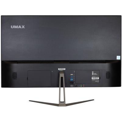 UMAX All-in-One U-One 27AN Pro/ 27" IPS/ 1920x1080/ N100/ 8GB/ 256GB SSD/ HDMI/ 3x USB 3.2/ 2x USB 2.0/ W11 Pro/ černý