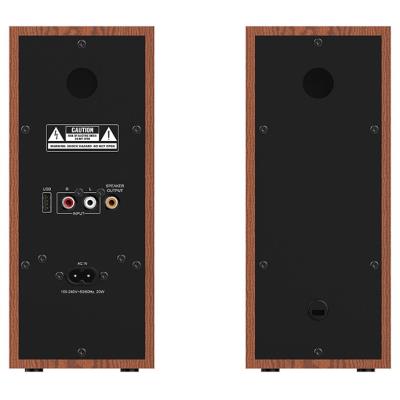 GENIUS repro SP-HF800BT/ 2.0/ Bluetooth 5.3/ 20W/ Dřevěné