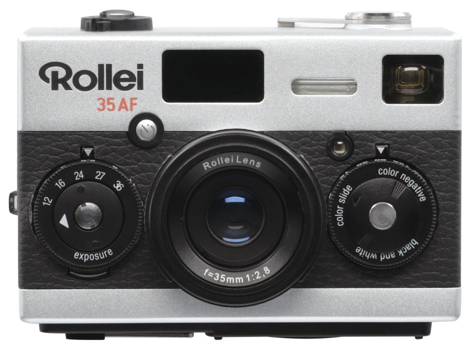 Rollei 35AF/ analog/ 35mm f/2.8 Objektiv/ blesk