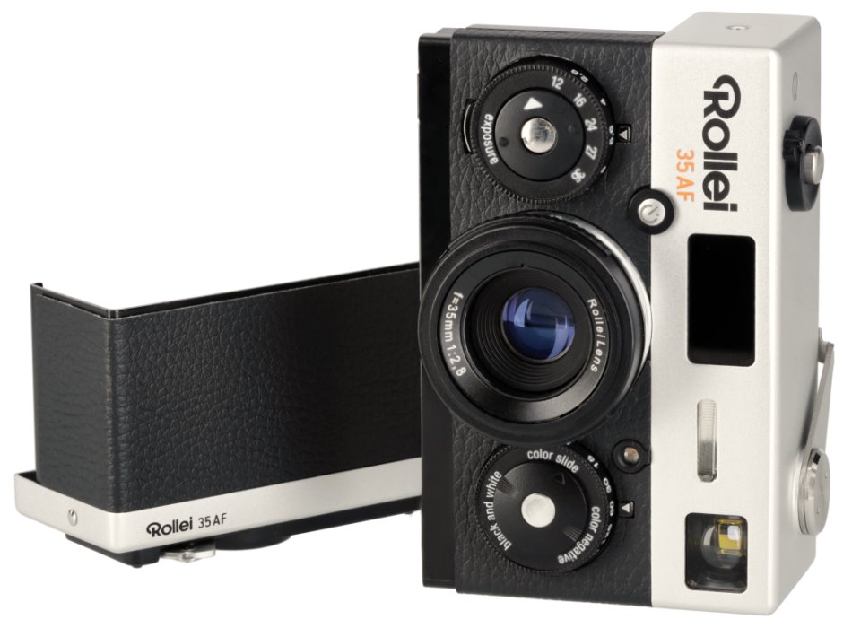 Rollei 35AF/ analog/ 35mm f/2.8 Objektiv/ blesk