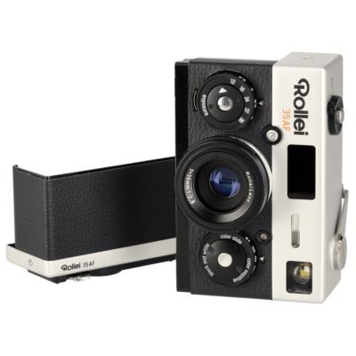 Rollei 35AF/ analog/ 35mm f/2.8 Objektiv/ blesk