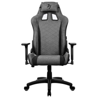 AROZZI herní židle AVANTI Soft Fabric Ash/ látkový povrch/ šedá