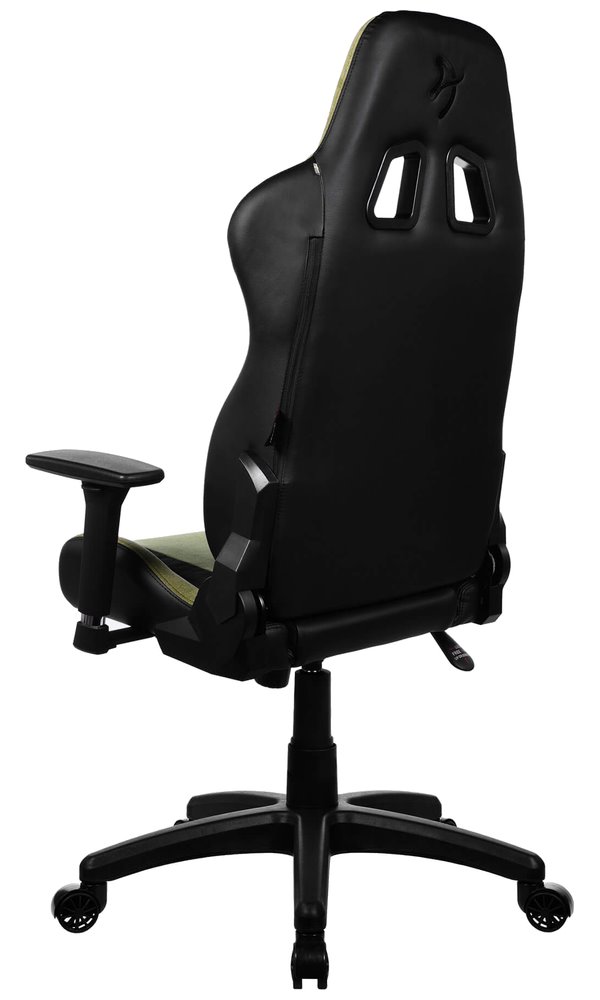 AROZZI herní židle AVANTI Soft Fabric Moss Green/ látkový povrch/ mechově zelená