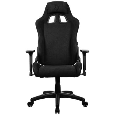 AROZZI herní židle AVANTI Soft Fabric Pure Black/ látkový povrch/ černá