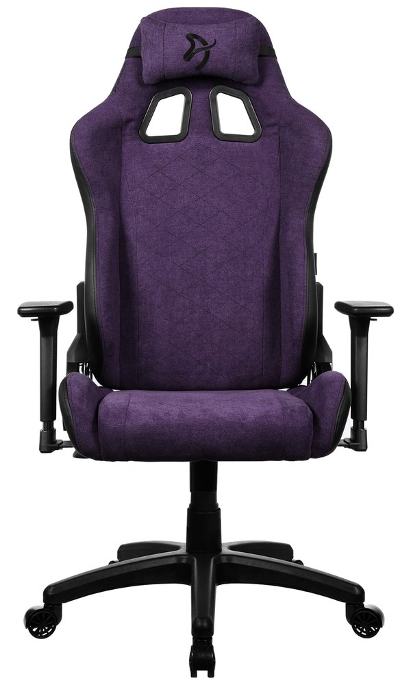 AROZZI herní židle AVANTI Soft Fabric Pure Purple/ látkový povrch/ fialová