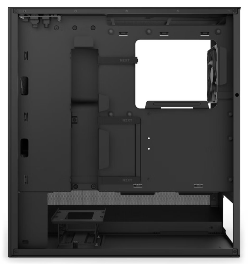 NZXT skříň H5 Flow edition / 2x120 mm fan / USB 3.0 / USB-C 3.1 / průhledná bočnice / mesh panel / černá