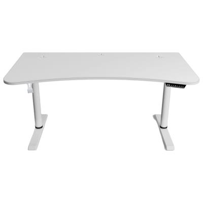 AROZZI herní stůl ARENA MOTO WHITE/ motorizovaný/ nastavení výšky 72 - 118 cm/ bílý