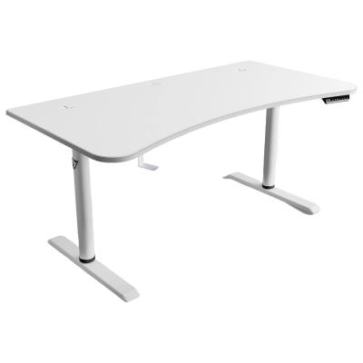 AROZZI herní stůl ARENA MOTO WHITE/ motorizovaný/ nastavení výšky 72 - 118 cm/ bílý