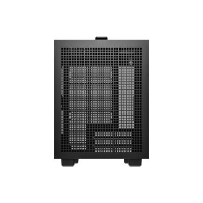 DEEPCOOL skříň CH160 / miniITX / USB 3.0 / USB-C / prosklená bočnice / držadlo / černá