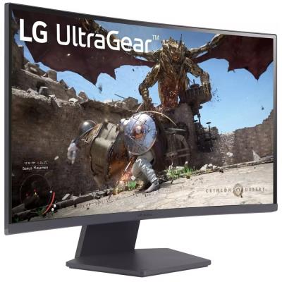LG monitor 27GS60QC-B  VA 27"/ 2560x1440 / 180Hz/ 300cdm / 1ms/ 3000:1/DP/HDMI/ černý