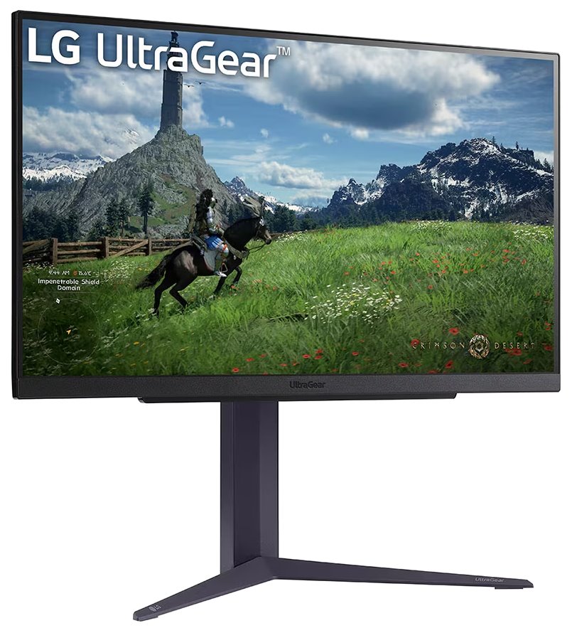 LG monitor 27GS85Q-B  IPS 27"/ 2560x1440 / 180Hz/ 400cdm / 1ms/ 1000:1/DP/HDMI/PIVOT černý