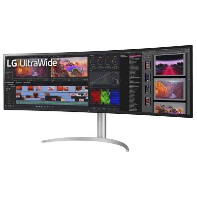 LG monitor 49WQ95C-W  IPS 49"/ 5120x1440 / 144Hz/400cdm / 5ms/ 1000:1/DP/HDMI/USB/ černo/stříbrný